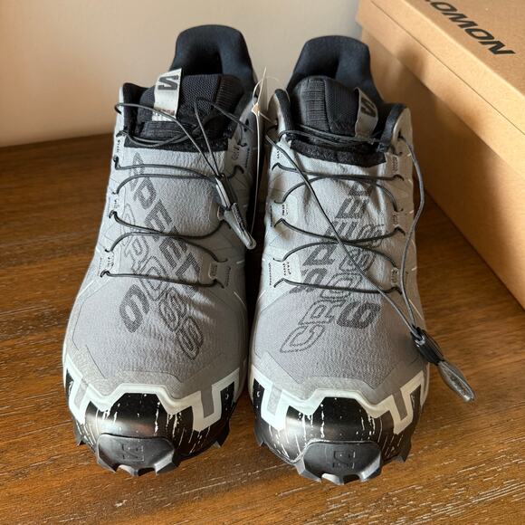 Salomon Men’s Speedcross 6 Black Trail Running Shoe- Size 9 - Picture 4 of 10